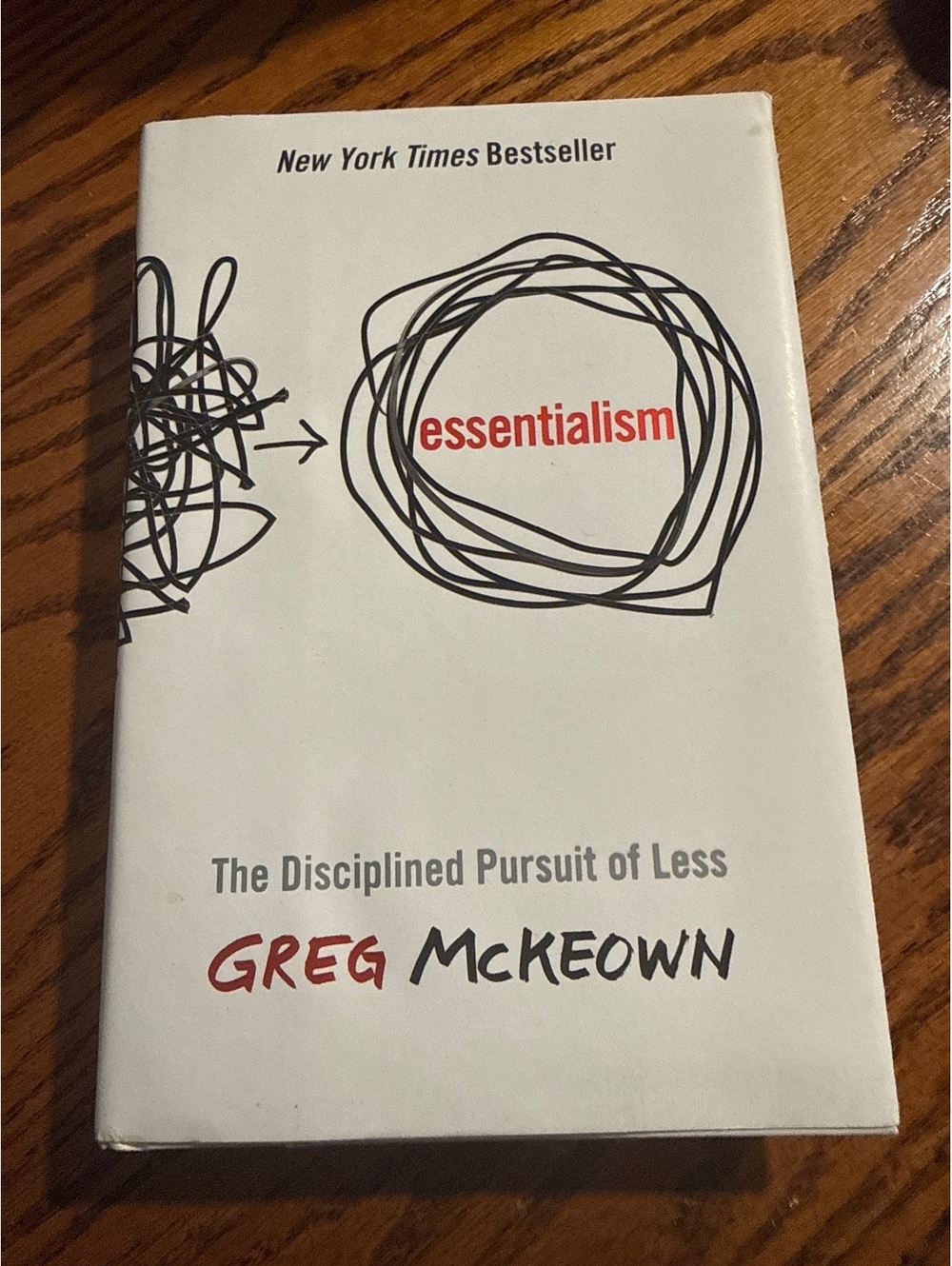 Essentialism: The Disciplined Pursuit of Less by Greg McKeown